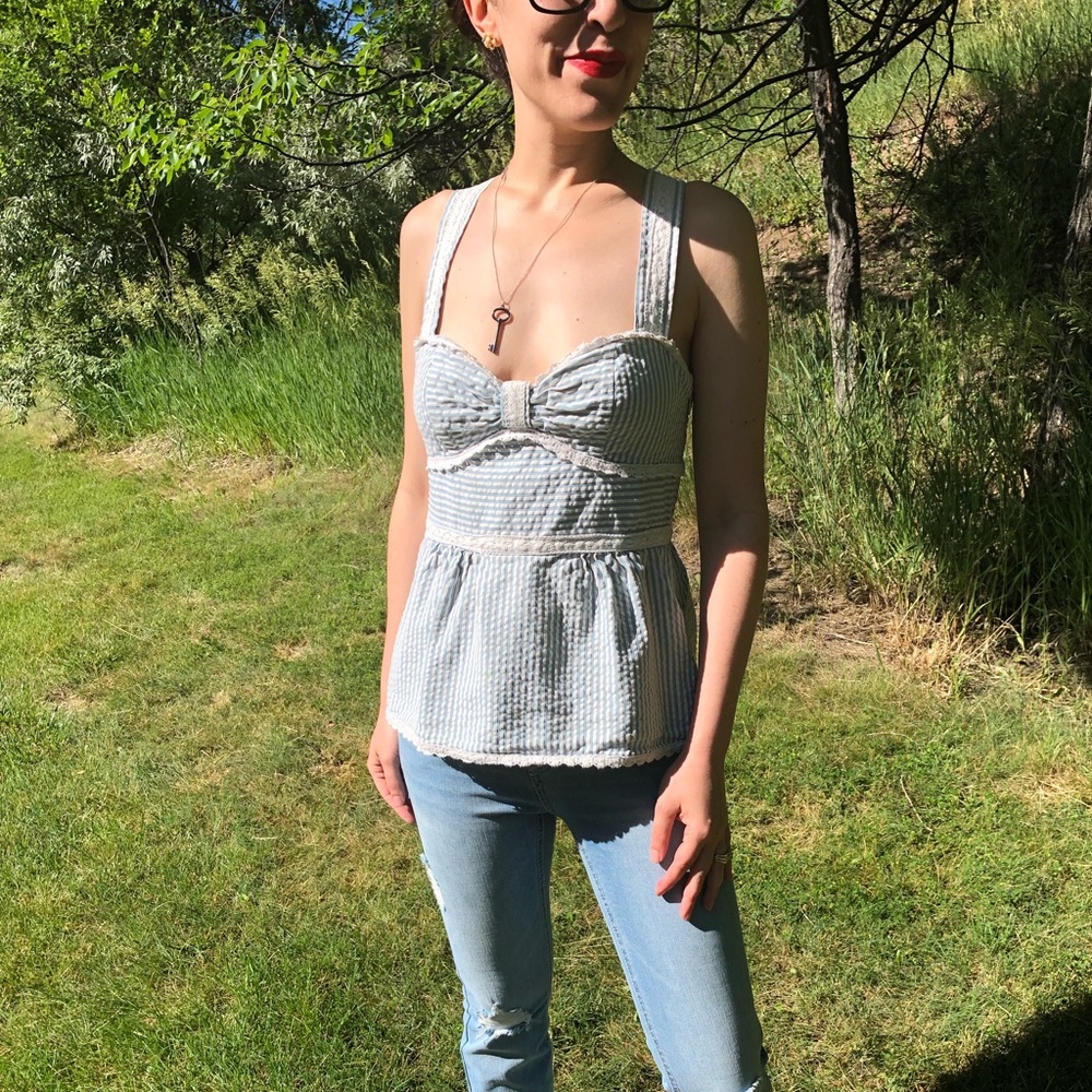 Vintage, Rockabilly or 50’s Style Top